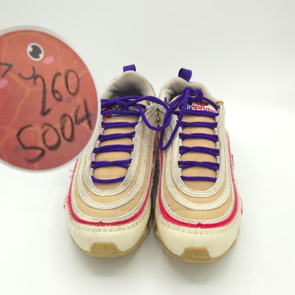 Nike Air Max 97 SE Men\'s Size 6.5 \'Air Sprung Sail Electro Purple\' DH4759-200 main image 7